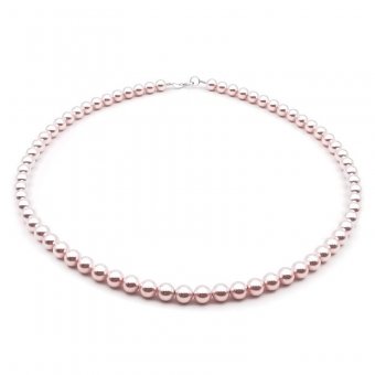 Colier perle cristal Swarovski® Rosaline