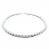 Colier perle cristal Swarovski® Pastel Blue